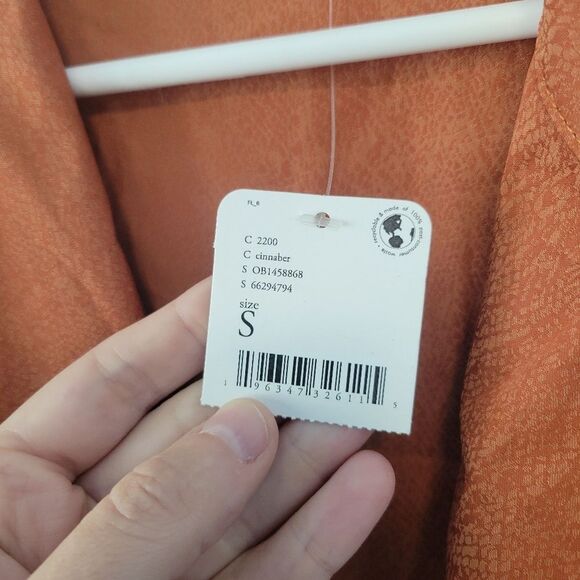 Free People Simone Dress Cinnabar Sienna Long Sleeve Blazer Mini Dress Size S - Picture 7 of 9